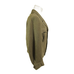 Jacket, Field, Wool, Serge, OD, Officer's, 44S, 1945