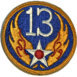 Insigne, 13th Air Force, USAAF