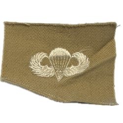 Brevet de parachutiste, US Army, brodé sur tissu