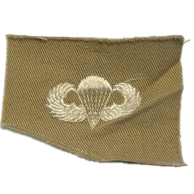 Brevet de parachutiste, US Army, brodé sur tissu