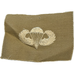 Brevet de parachutiste, US Army, brodé sur tissu