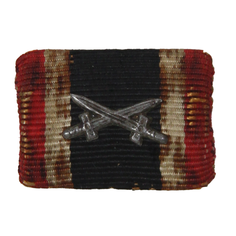 Ribbon bar, War Merit Cross, 2nd class