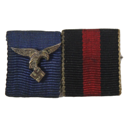 Ribbons bar, Luftwaffe Long Service, Sudetenland 1938