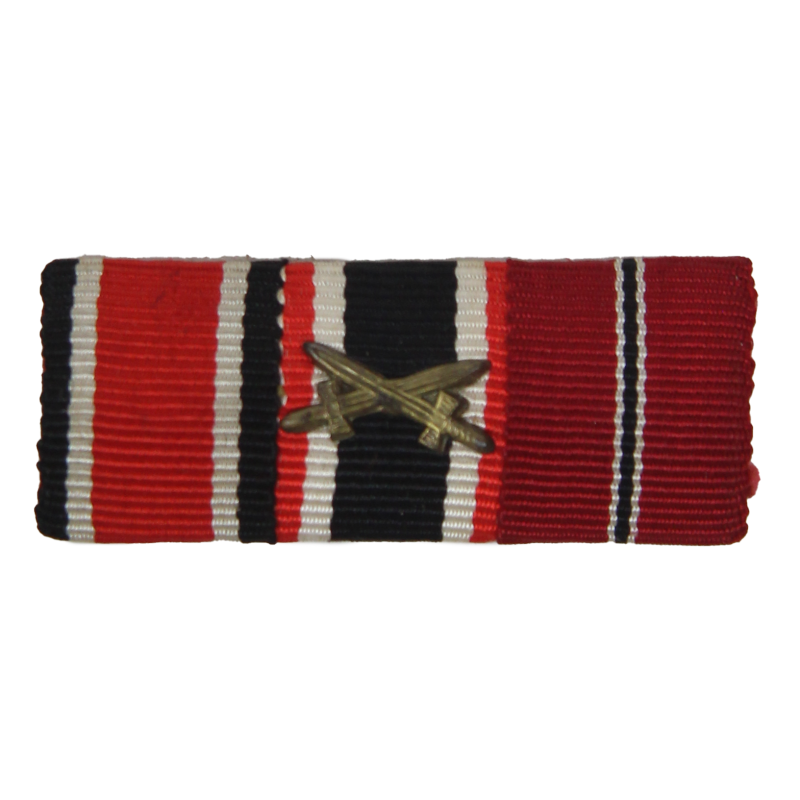 Ribbons bar, Iron Cross, War Merit, Eastern Front