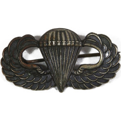 Badge, Parachutist's, 'Jump Wings', US Army, J. R. GAUNT, London, Pin Back