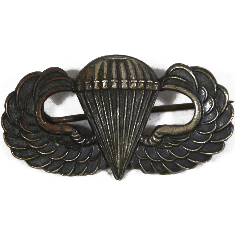 Badge, Parachutist's, 'Jump Wings', US Army, J. R. GAUNT, London, Pin Back