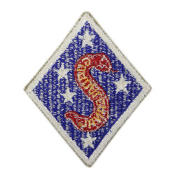 Insigne, 2nd Marine Division, USMC, 1er type, Snake Type