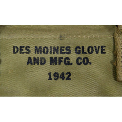 Case, Canvas, Dispatch, M-1938, US Army, Des Moines Glove And MFG. Co., 1942