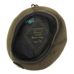 Beret, Grand' Mere Knitting Company Limited, Winnipeg, 1945