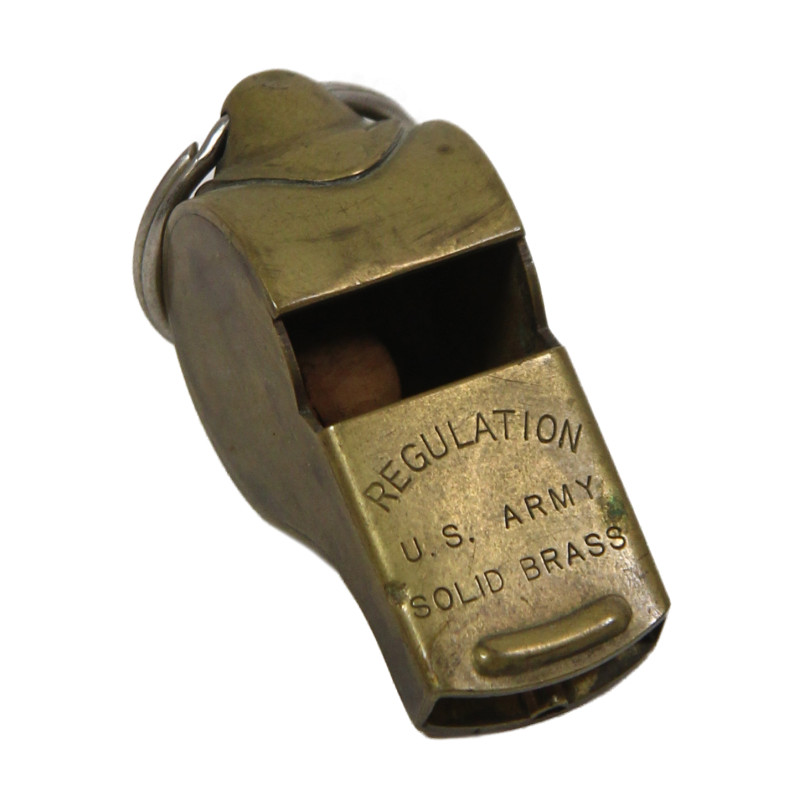 Whistle, Brass, REGULATION, US Army