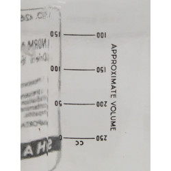 Flacon de plasma, SHARPE & DOHME, US Army Medical Corps, 250 cc