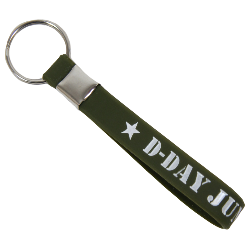 Silicone keyring, D-Day June 6, 1944