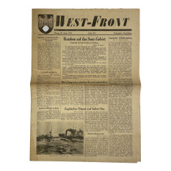 Journal allemand, West-Front, 20 janvier 1941