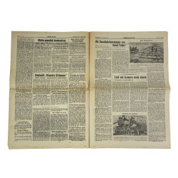 Newspaper, German, Kärntner Grenzruf, February 6, 1941