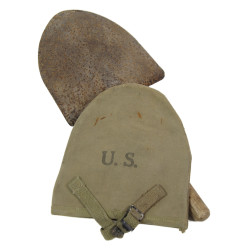 T-Shovel, M-1910, Shortened, with Cover, Laundry Number, Normandy