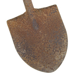 T-Shovel, M-1910, Shortened, with Cover, Laundry Number, Normandy