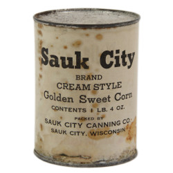 Can, Tin, Corn, Sauk City, Ration, Ten-in-One