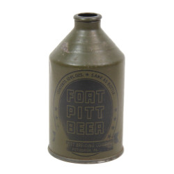 Canette de bière, OD, FORT PITT BEER, vide