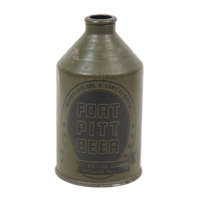 Canette de bière, OD, FORT PITT BEER, vide