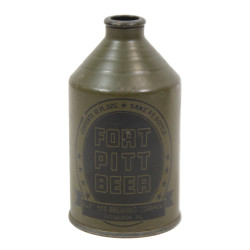 Canette de bière, OD, FORT PITT BEER, vide