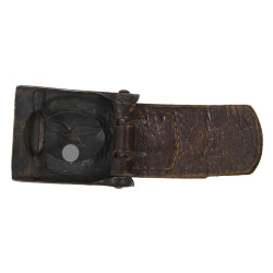 Buckle, Belt, Luftwaffe, Painted Steel, SCHMÖLE & COMP. 1941