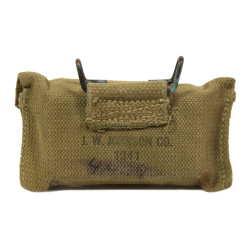 Pouch, First-Aid, M-1924, J.W. JOHNSON CO. 1941, with First-Aid Packet, Carlisle