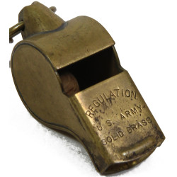 Whistle, Brass, REGULATION, US Army