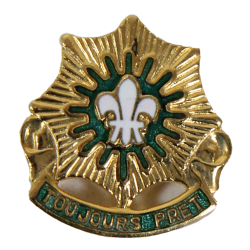 Crest, DUI, 2nd Mechanized Cavalry Group, Normandy, Lorraine, Ardennes