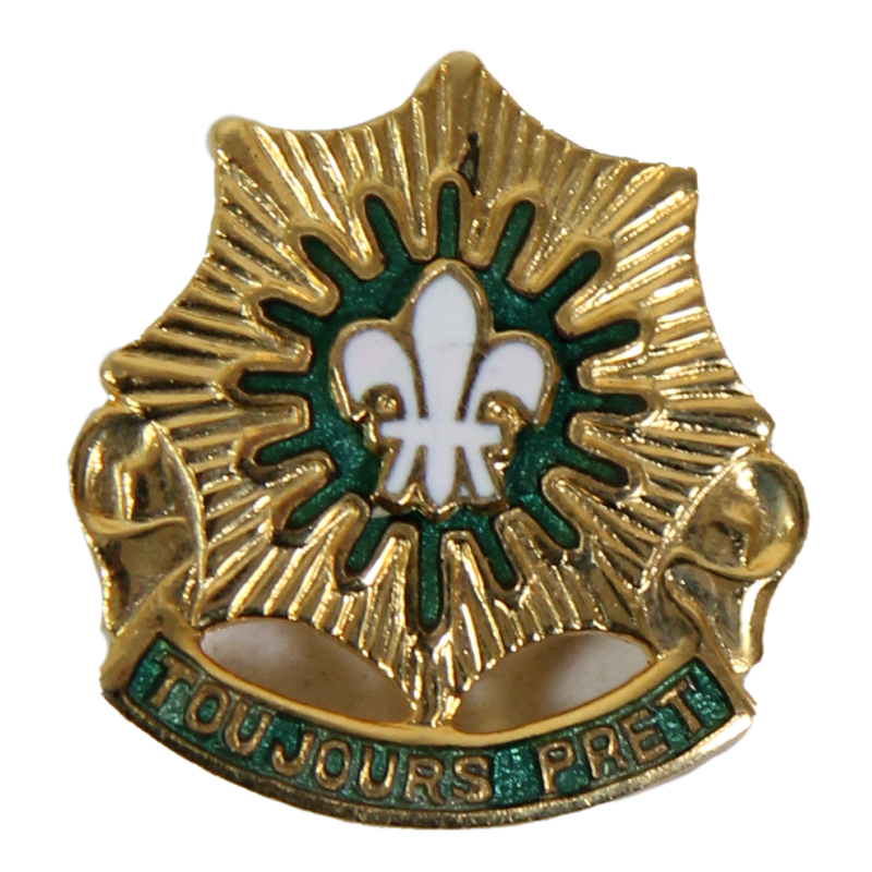 Crest, DUI, 2nd Mechanized Cavalry Group, Normandy, Lorraine, Ardennes