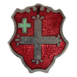 Crest, 2nd Medical Battalion, 2nd Infantry Division, à épingle