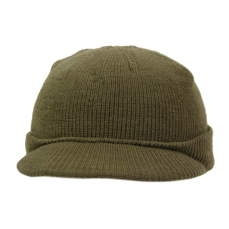 Cap, Wool Knit, 'Beanie', Jeep Cap, Medium