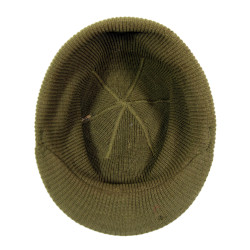 Cap, Wool Knit, 'Beanie', Jeep Cap, Medium