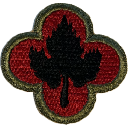 Insigne, 43rd Infantry Division, bord vert, GEMSCO