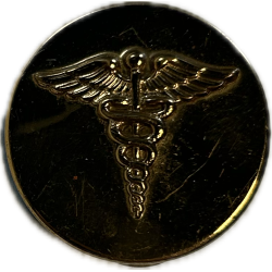 Disk, Collar, Medical, Embossed