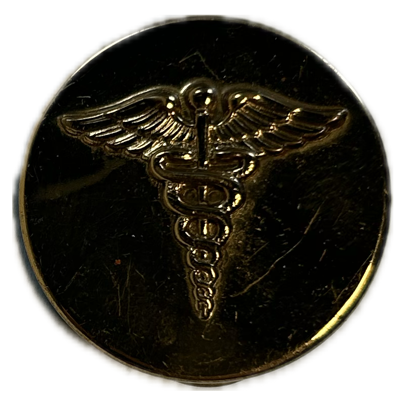 Disk, Collar, Medical, Embossed