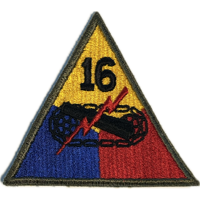 Insigne, 16th Armored Division