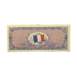 Banknote, Flag, (Invasion Money), 50 Francs, 1944