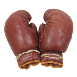 Gloves, Boxing, Leather, WILSON, SPECIAL SERVICES U.S. ARMY