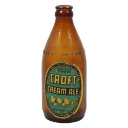 Bouteille de bière, Croft Cream Ale, The Croft Brewing Co.