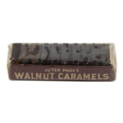 Paquet de caramels, PETER PAUL'S WALNUT CARAMELS, plein