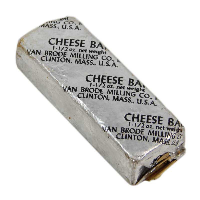 Bar, Cheese, VAN BRODE MILLING CO., INC, Ration