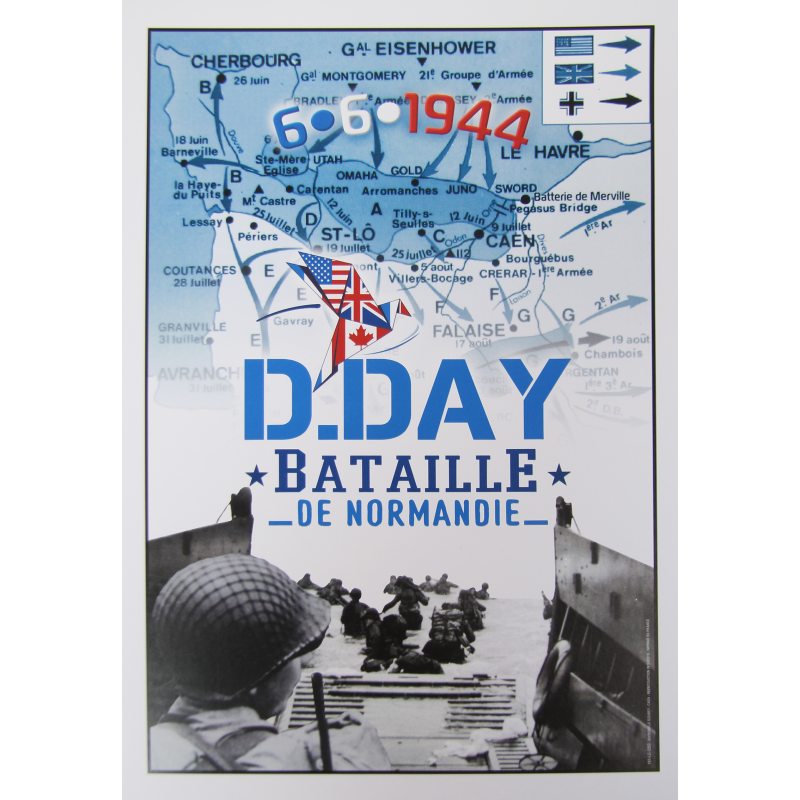 Poster, Battle of Normandy