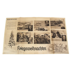 Poster, German, Bilder der Woche, Kriegsweihnachten, December 19, 1943