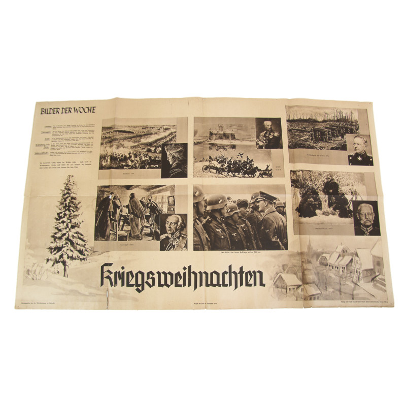 Poster, German, Bilder der Woche, Kriegsweihnachten, December 19, 1943