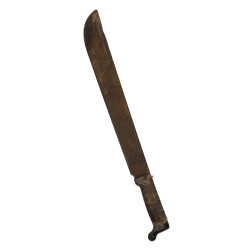 Machete, M-1942, Taped, with Canvas Scabbard, Sgt. Earl Burgess