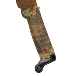 Machete, M-1942, Taped, with Canvas Scabbard, Sgt. Earl Burgess