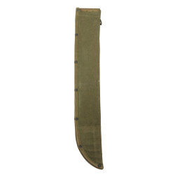 Machette M-1942, chattertonée, avec fourreau en toile, Sgt. Earl Burgess