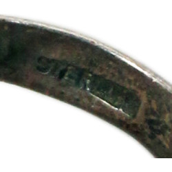 Bague, US Army Paratroops, Sterling