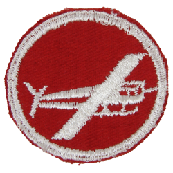 Patch, Cap, Glider artillery or engineer, for officer