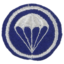 Insigne de calot parachutiste, feutre